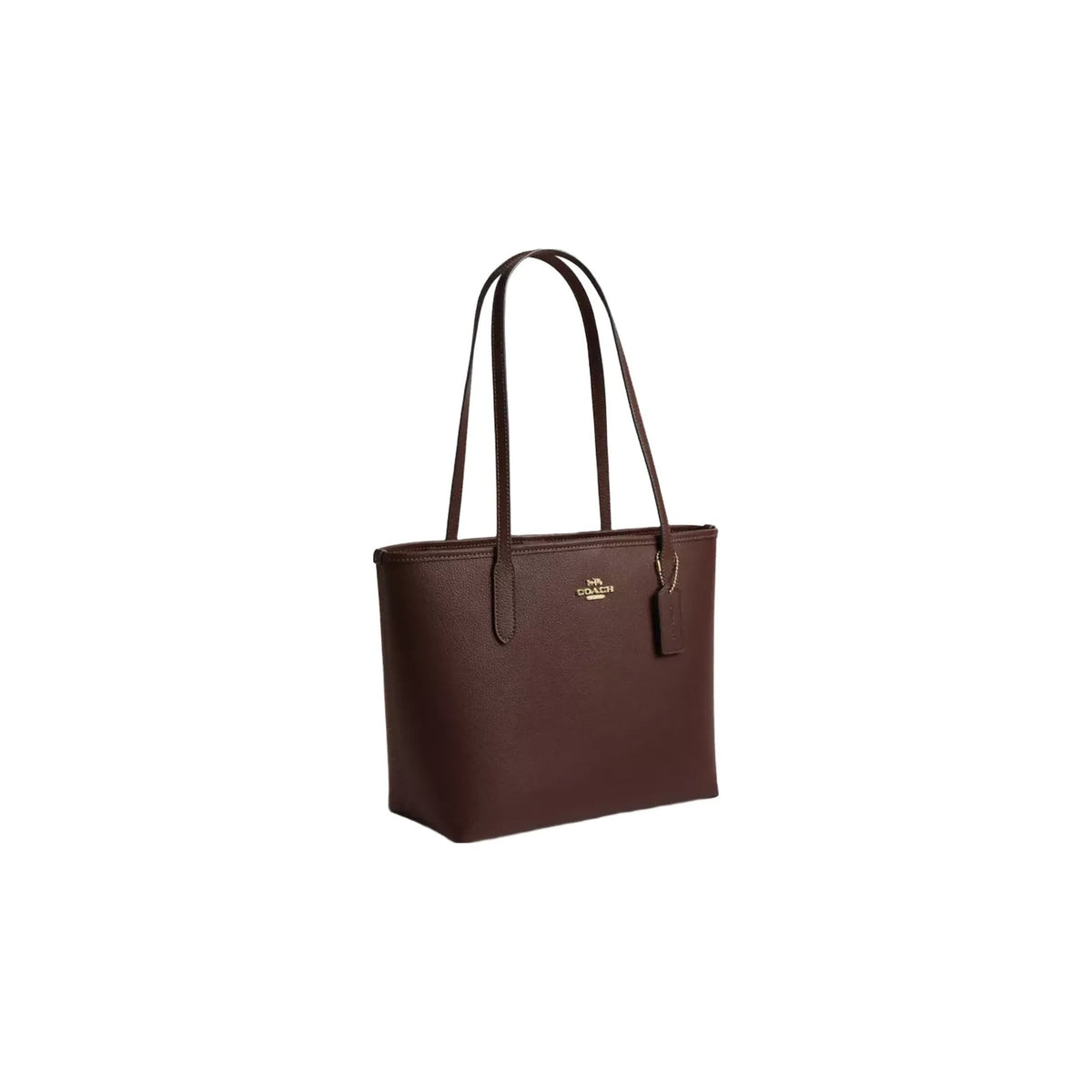 Coach Medium City Tote Bag in Gold Maple