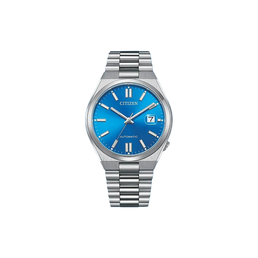 Citizen Tsuyosa Collection Men's Blue Analog Stainless Steel Watch NJ0158-89L