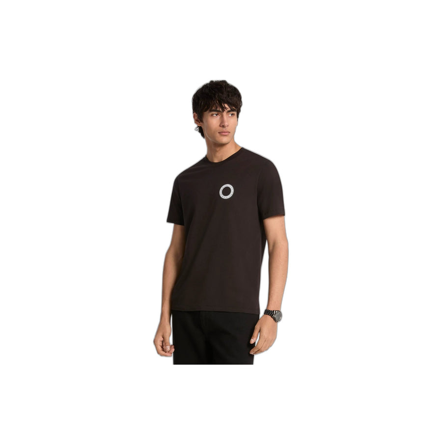 Michael Kors Graphic Logo Cotton T-Shirt BLACK