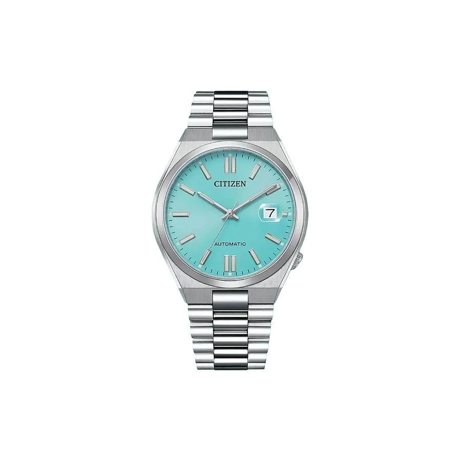 Citizen Tsuyosa Collection Men's Blue Analog Stainless Steel Watch NJ0151-88M