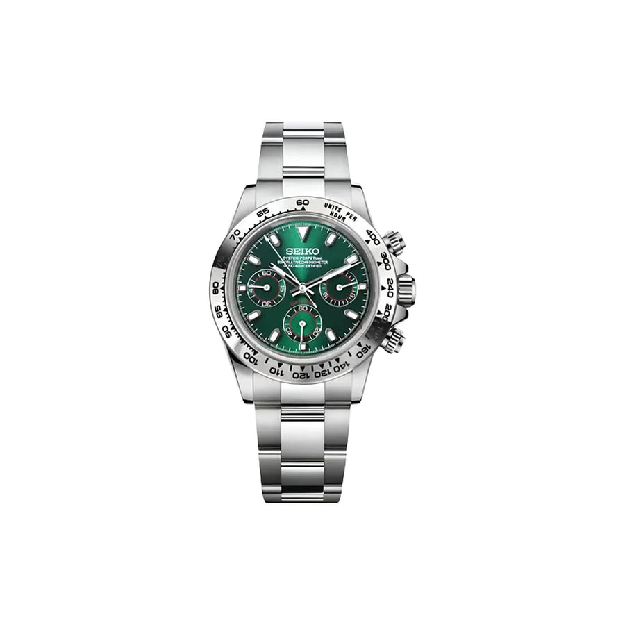 Seiko mod Seitona | Silver - Green