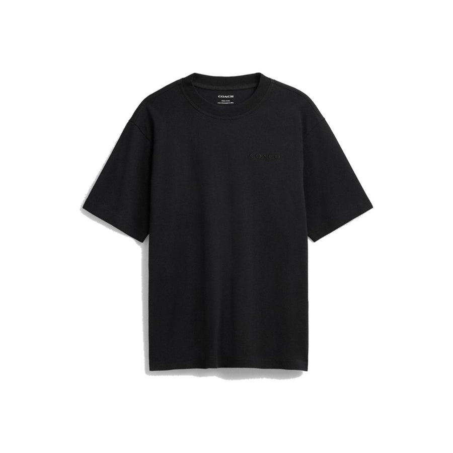 Coach T Shirt In Organic Cotton Black