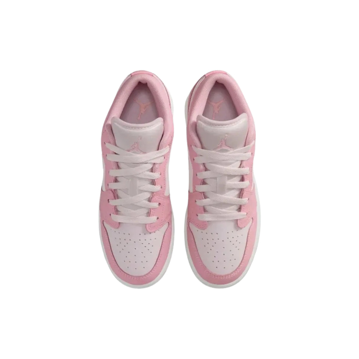 Nike Air Jordan 1 Low Medium Soft Pink White (GS)