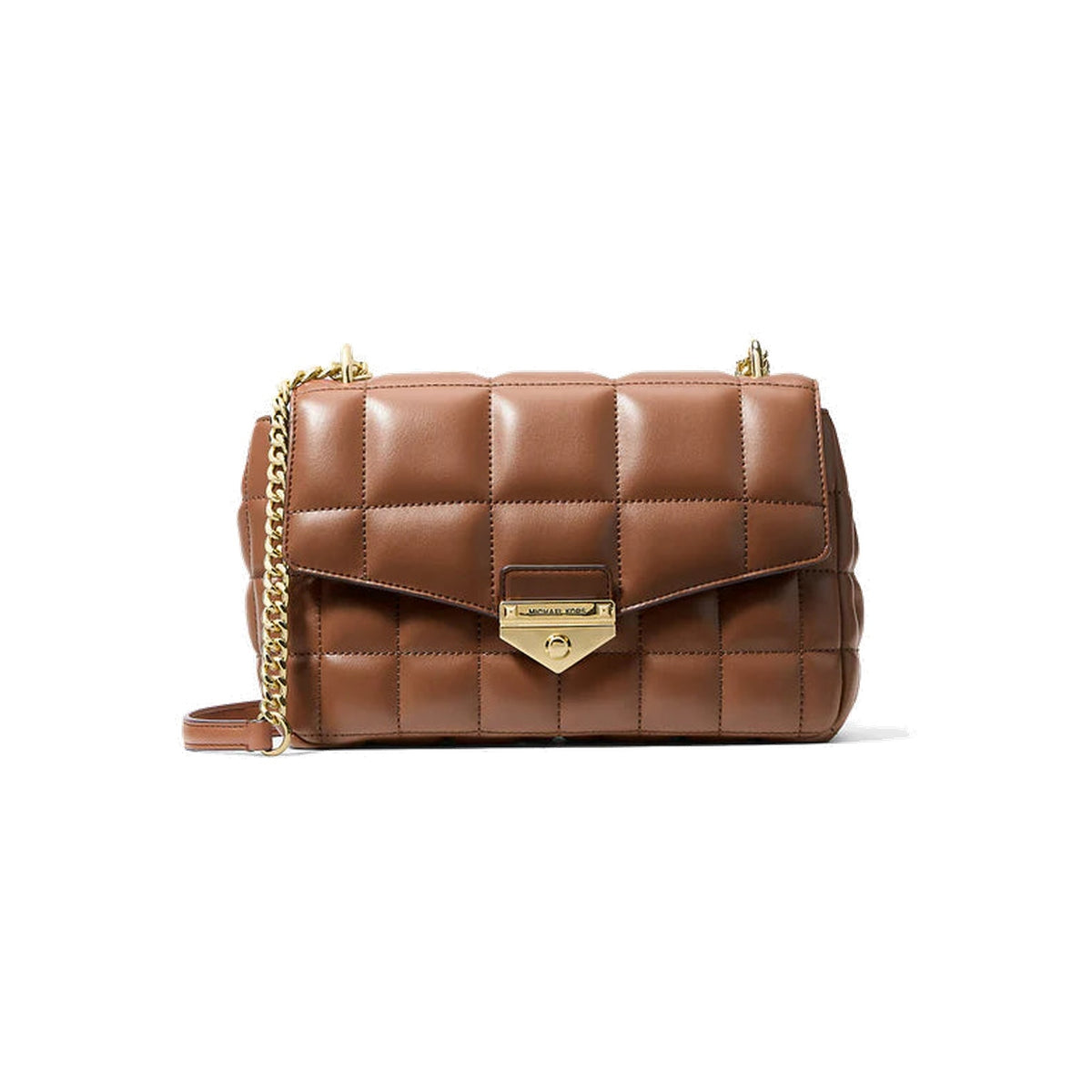 Michael Kors Soho Large Quilted Shoulder Bag Luggage
