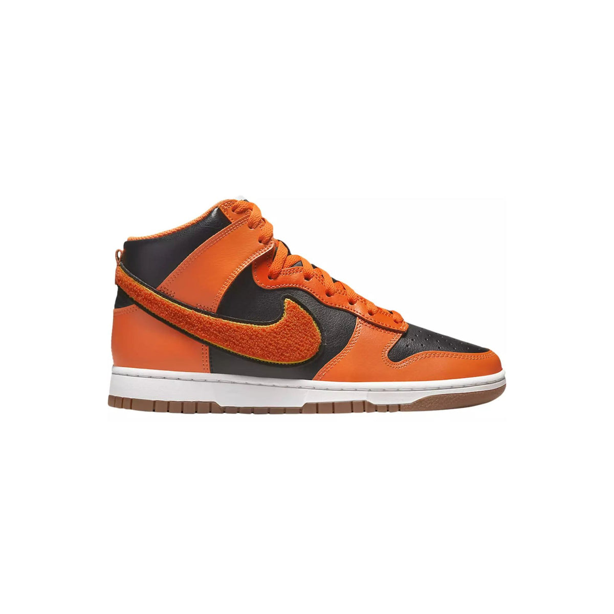 Nike Dunk High 'Chenille Swoosh - Safety Orange'