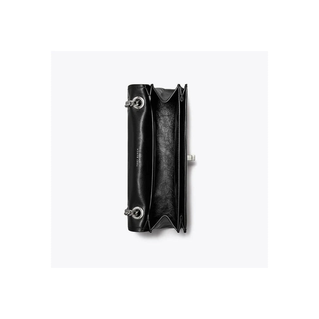 Tory Burch Kira Turnlock Shoulder Bag Black
