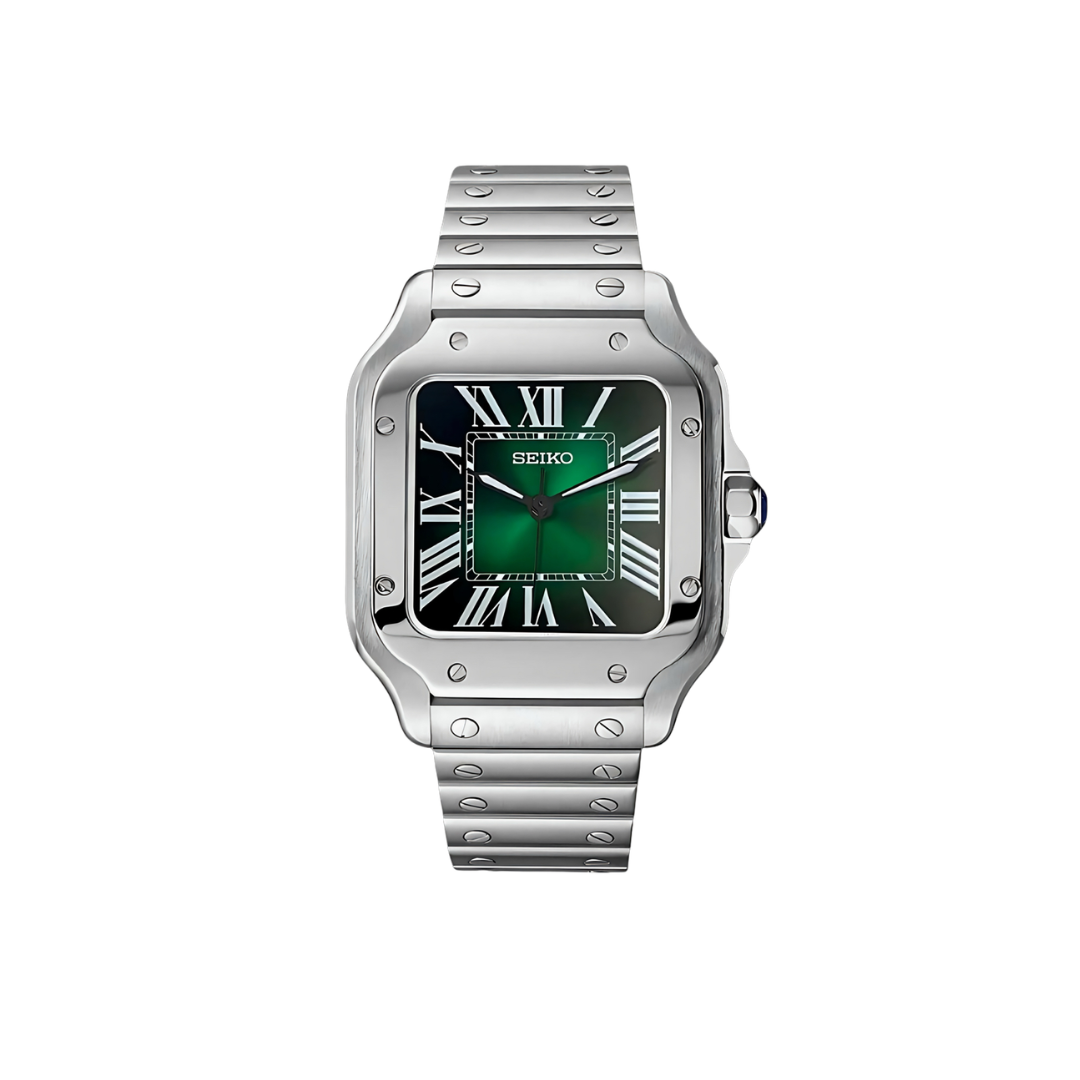 Seiko Mod Santos Green