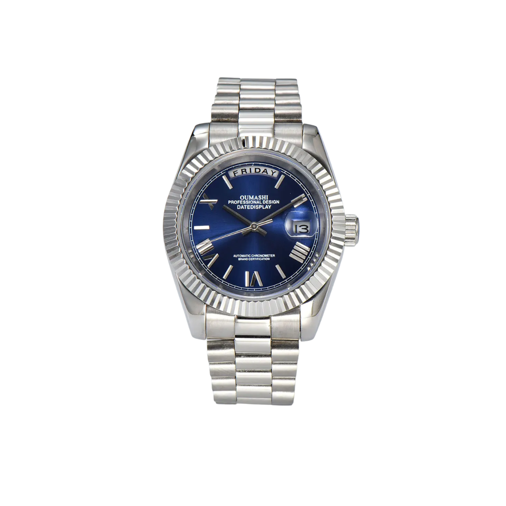 Seiko Mod Day-Date "Blue Roman"