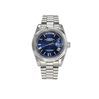 Seiko Mod Day-Date "Blue Roman"