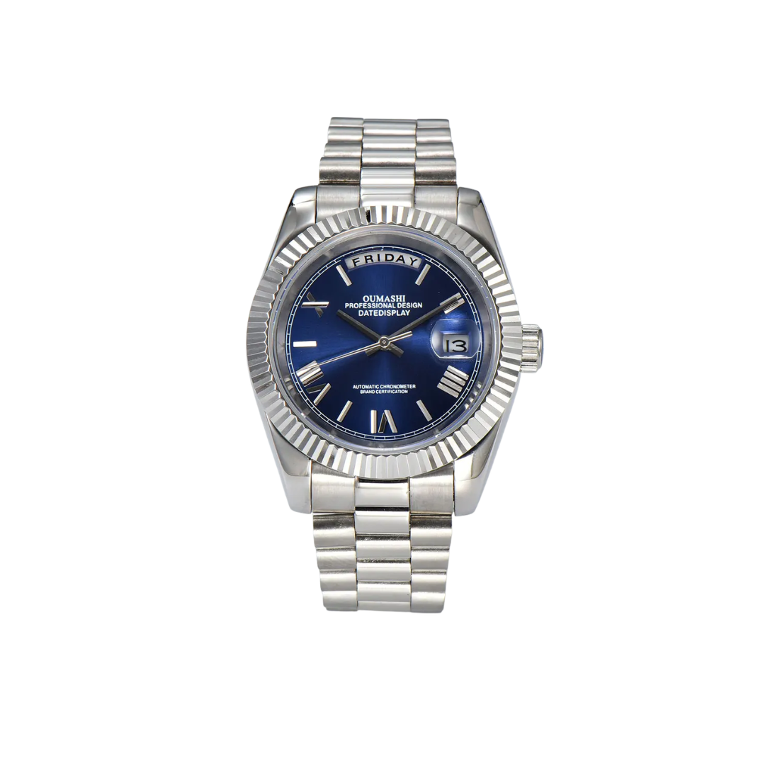 Seiko Mod Day-Date "Blue Roman"