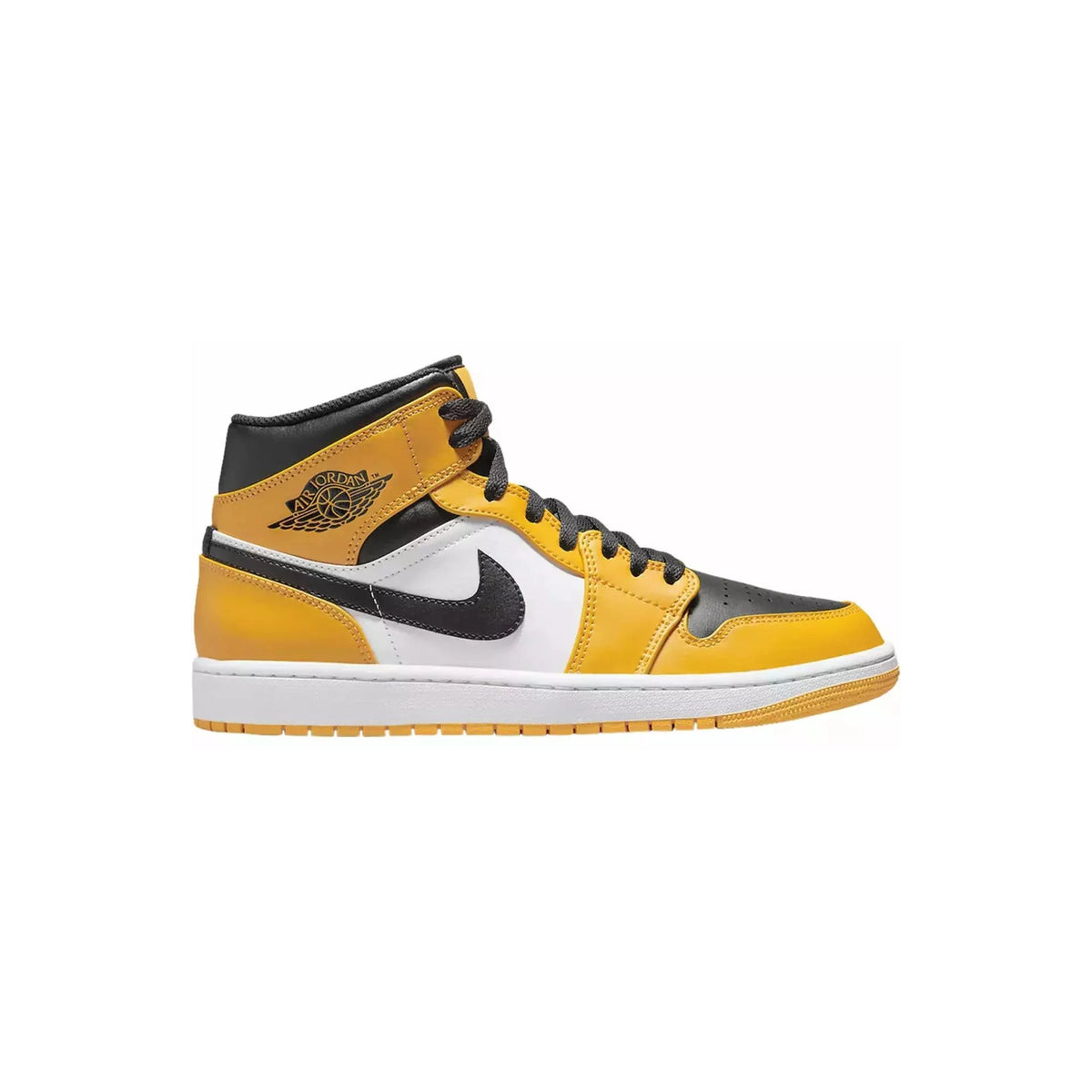 Air Jordan 1 Mid ' Taxi / Reverse Yellow Toe'