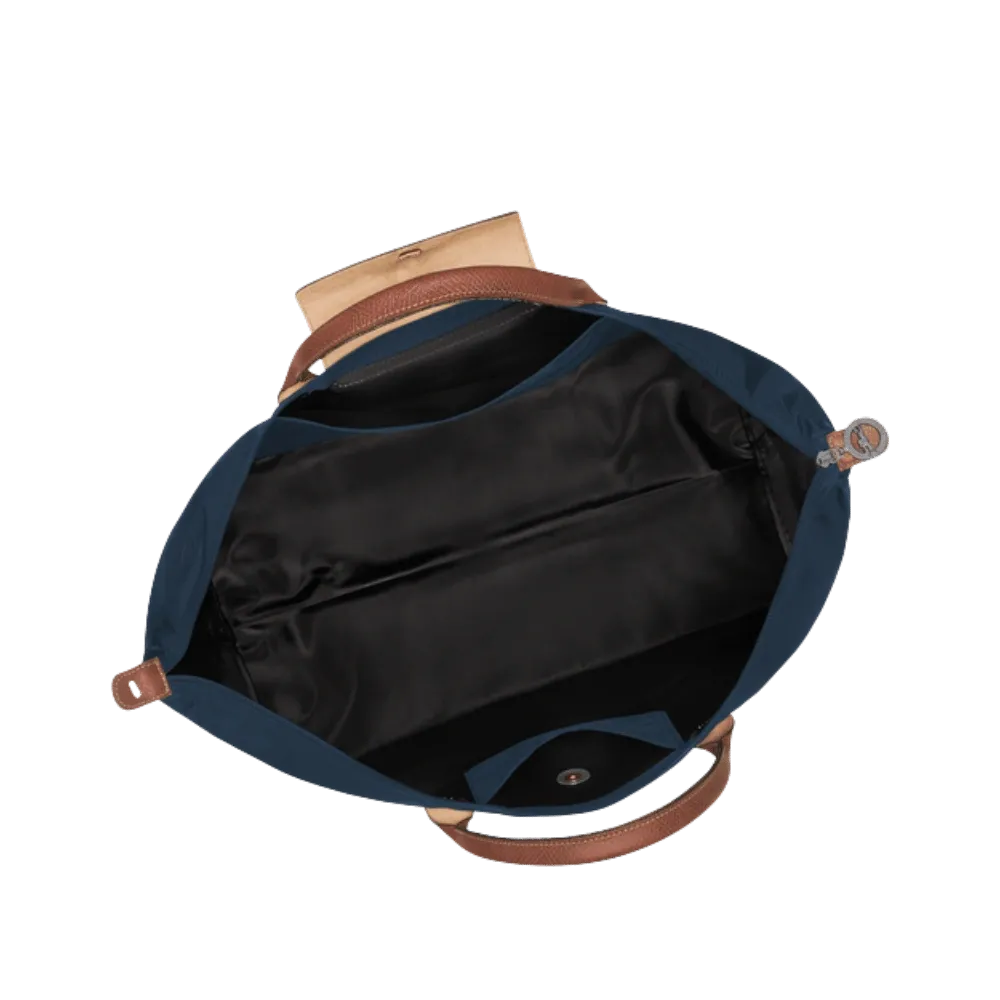 Longchamp Le Pliage Original L Travel bag Navy - Recycled canvas