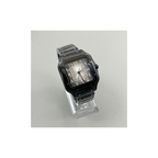 Seiko Mods Santos Black Ghost Arabic