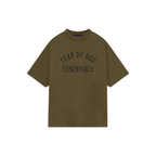 Fear of God Essentials Jersey Crewneck Tee 'Olive'