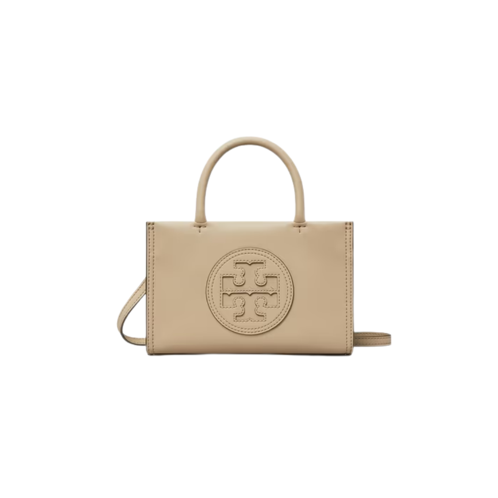 TORY BURCH  Mini Ella Bio Tote Light Sand