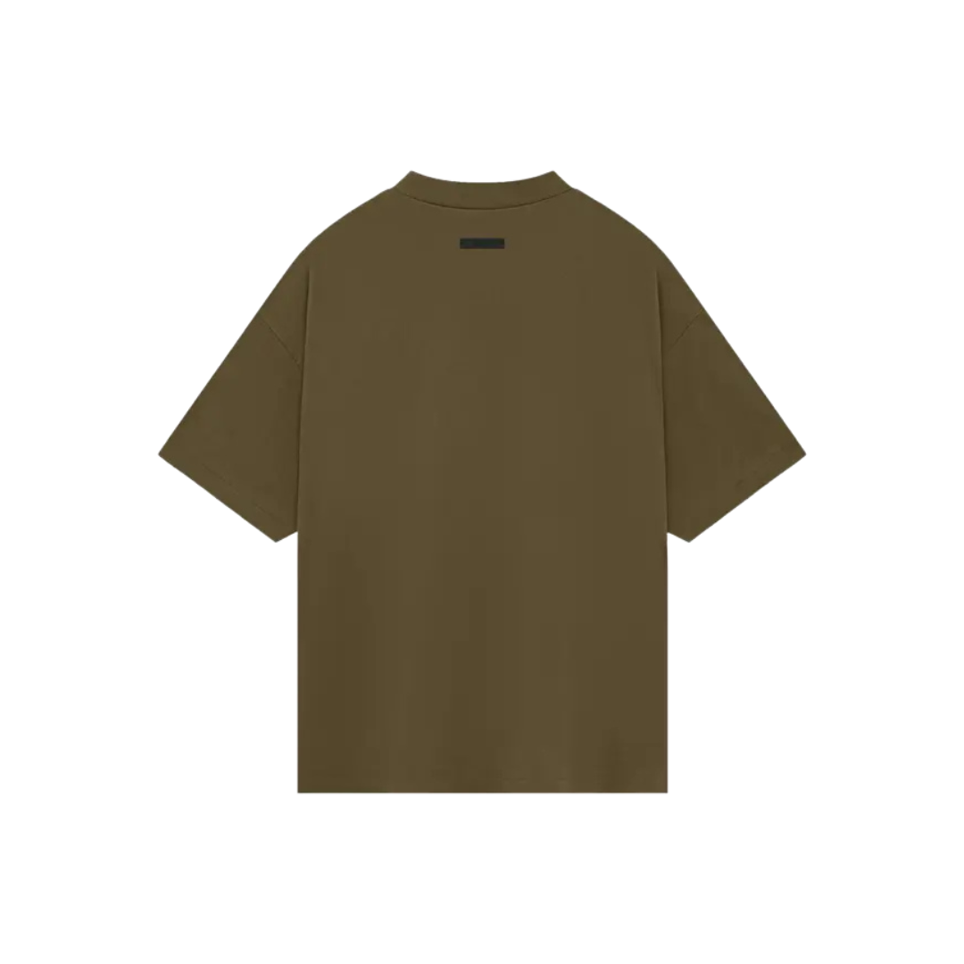 Fear of God Essentials Jersey Crewneck Tee 'Olive'