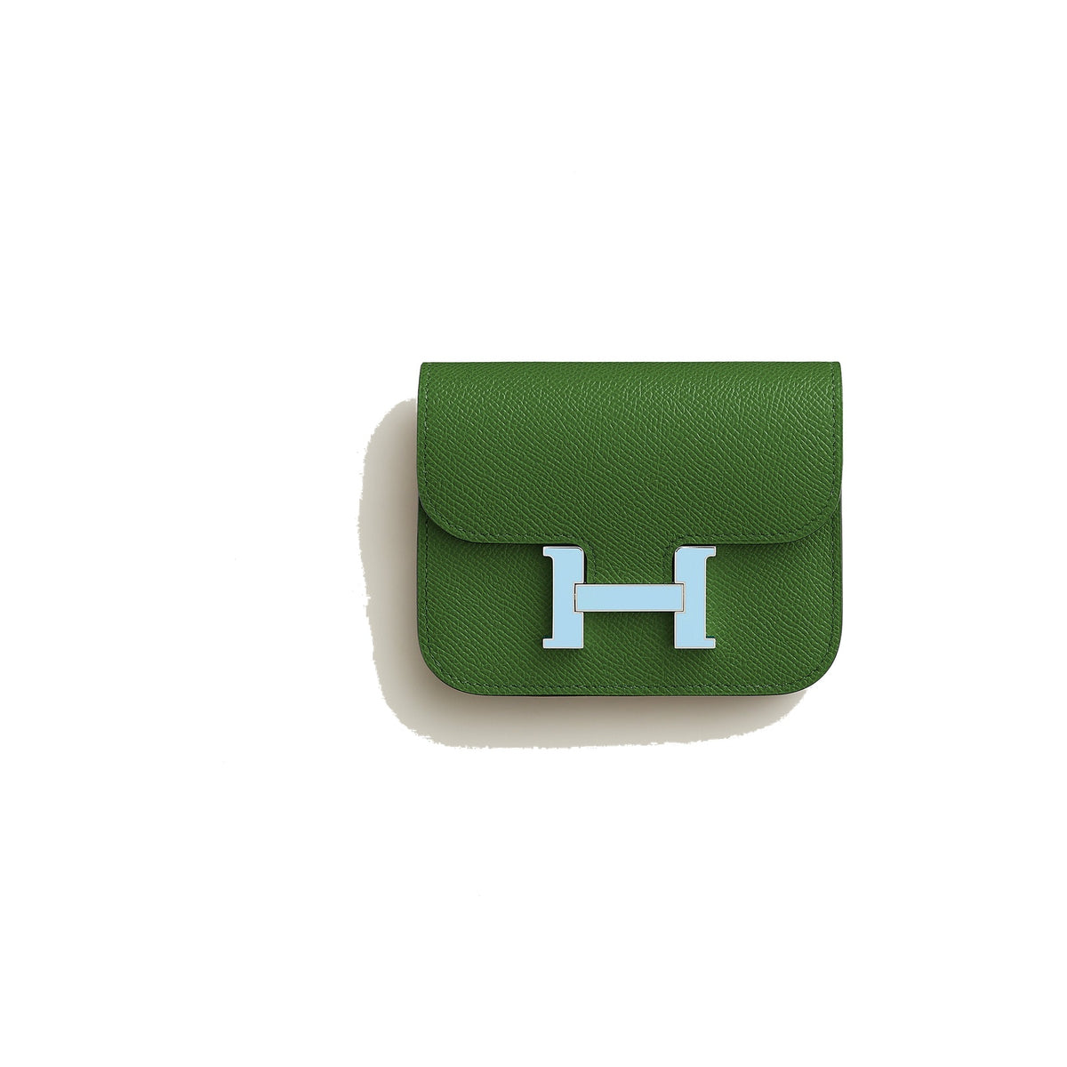 Hermes Constance Slim Wallet Navy