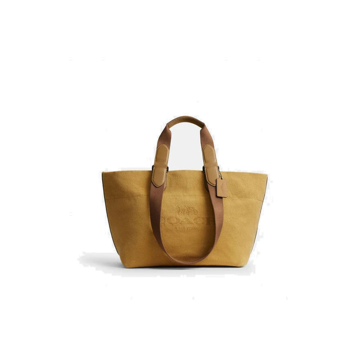 Coach Small Tour Tote Bag Gunmetal Trench Multi