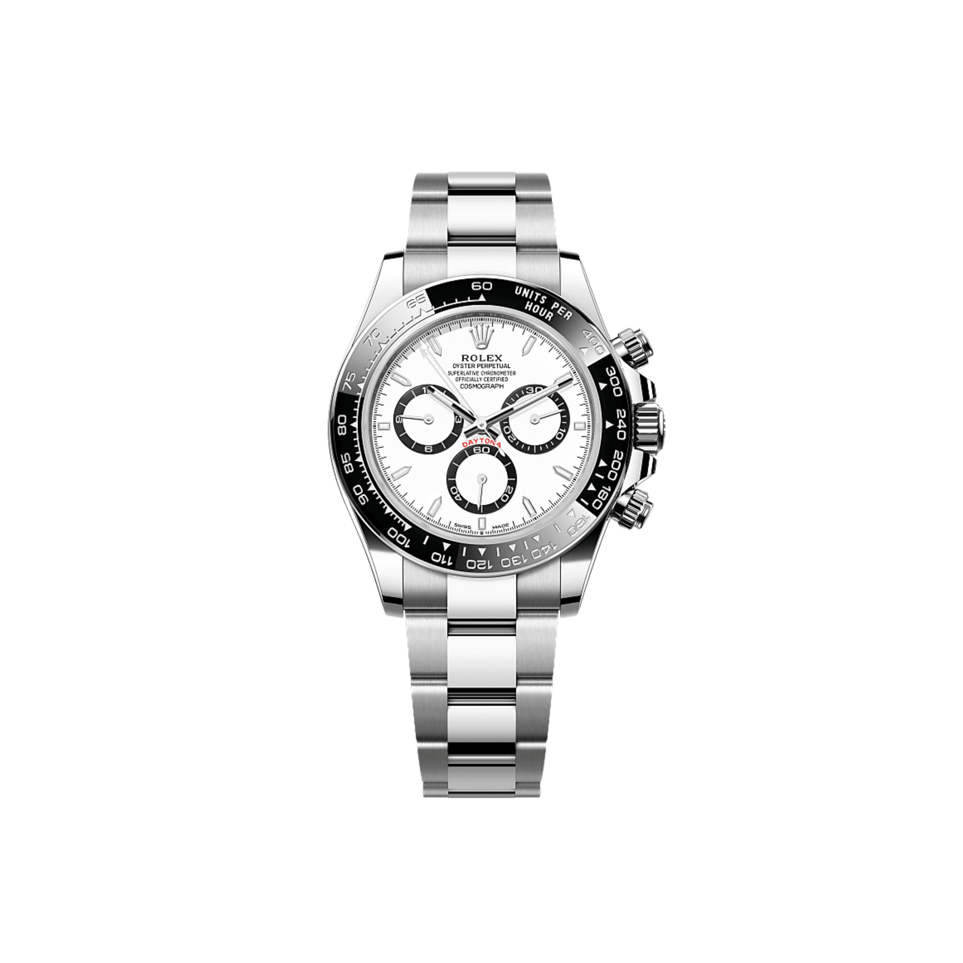 Rolex Daytona Cosmograph White Dial Chronograph Men's Watch 116500LN (DAYTONA PANDA)