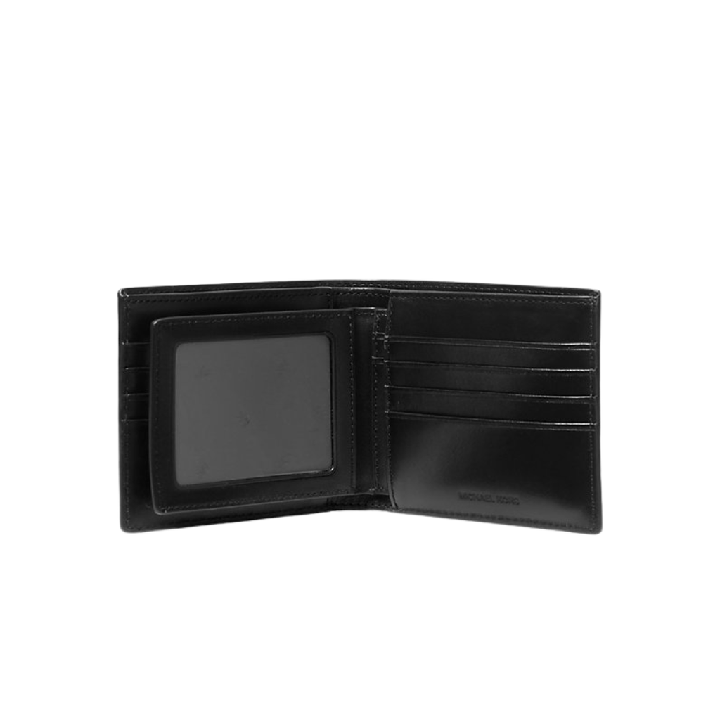 Michael Kors Harrison Logo Billfold Wallet With Passcase