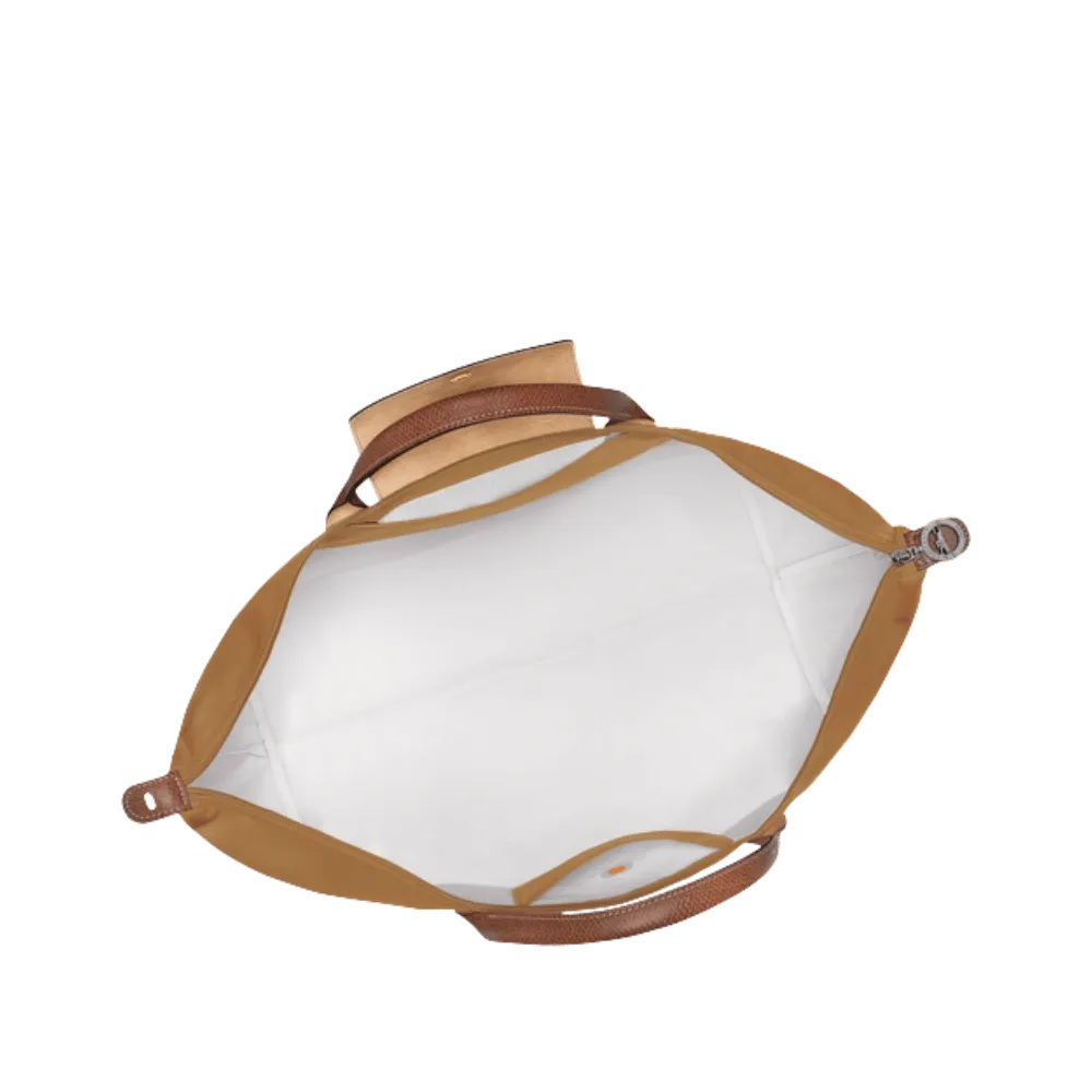 Longchamp Le Pliage Original L Travel bag Fawn - Recycled canvas