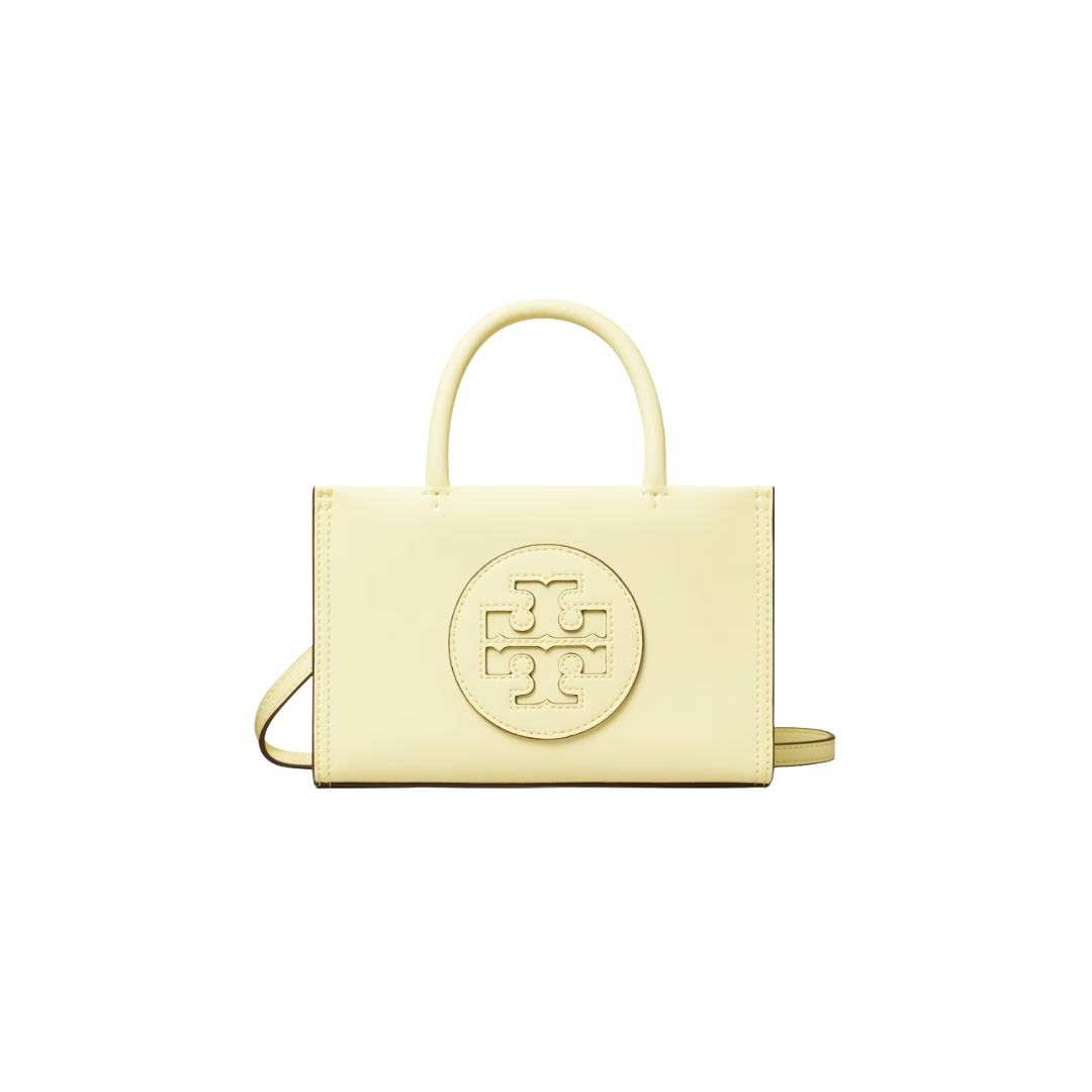 TORY BURCH  Mini Ella Bio Tote bag   lemon zest