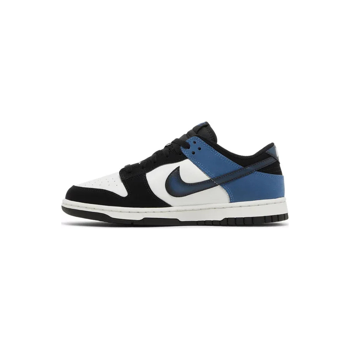 Nike Dunk Low 'Airbrush Swoosh - Industrial Blue'