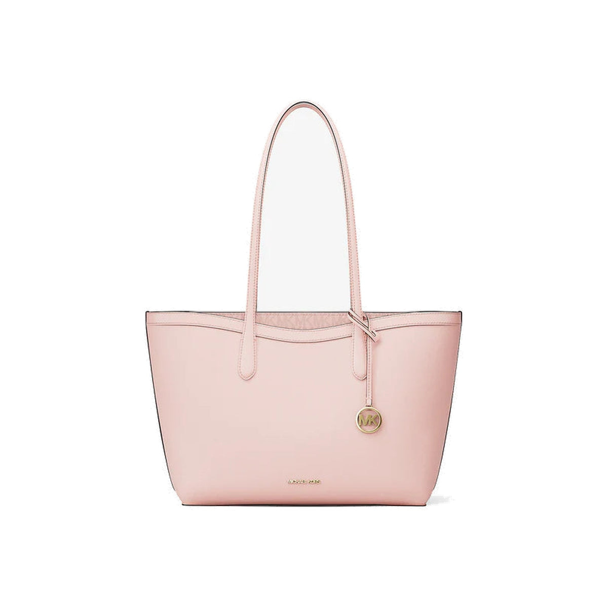 Michael Kors Arden Large Pebbled Leather Tote Bag Powder Blush