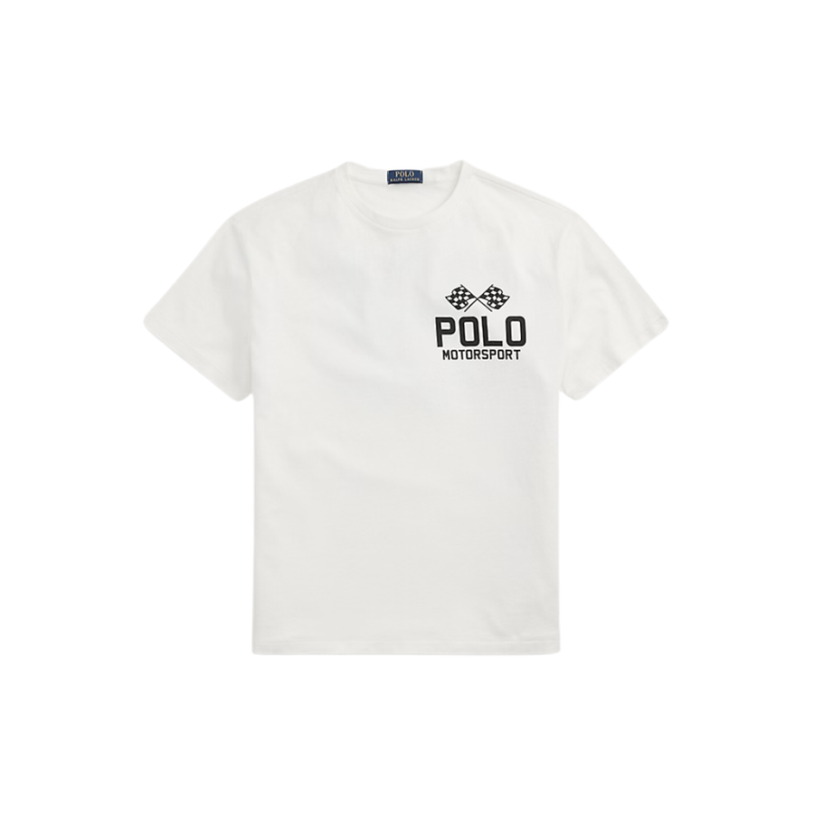 POLO RALPH LAUREN Classic Fit Slub Jersey Graphic T-Shirt