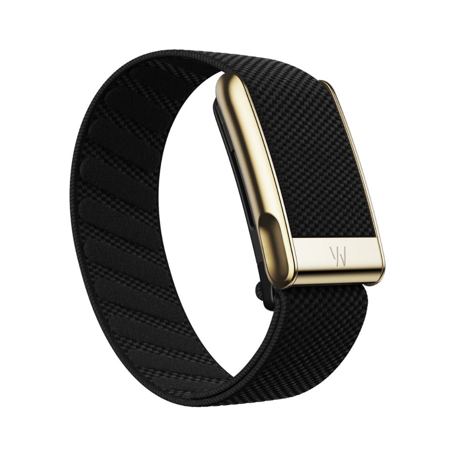 WHOOP MG (STRAP ONLY) - SUPERKNIT LUXE OBSIDIAN WITH GOLD