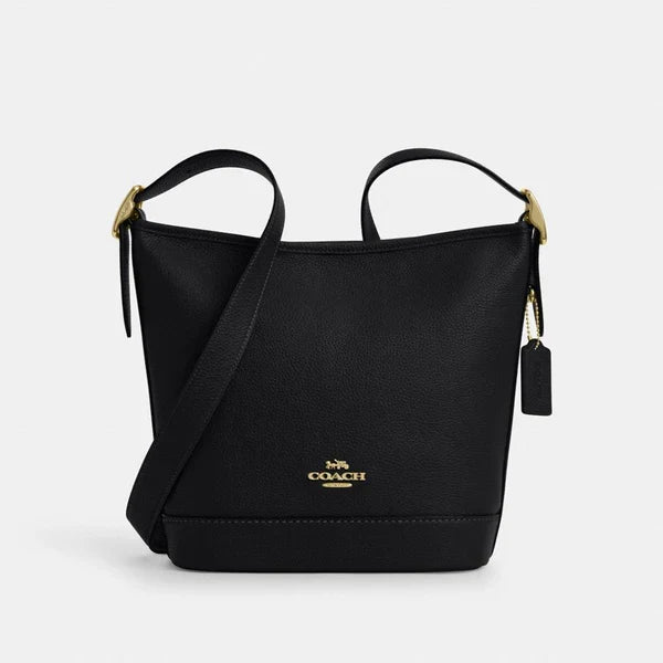 Coach Jude Duffle Bag Gold Black