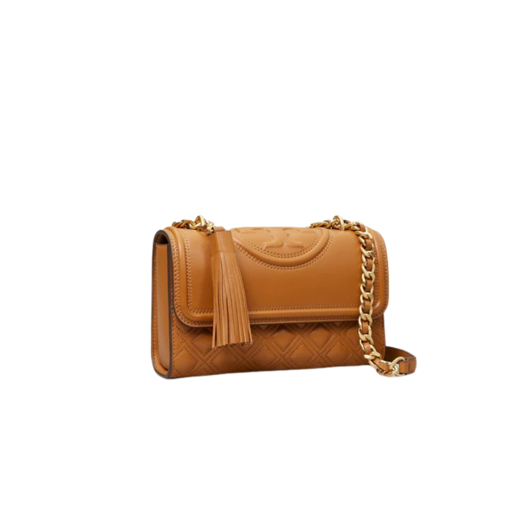 Tory Burch  Fleming Small Convertible Shoulder Bag OS kobicha