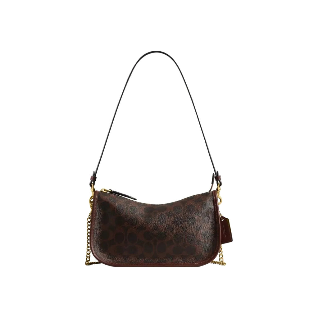 Coach Waverly Bag In Signature Canvas in Brass Maple