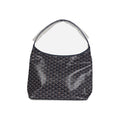 Goyard Goyardine Navy Blue Boheme PM Hobo Bag Palladium Hardware