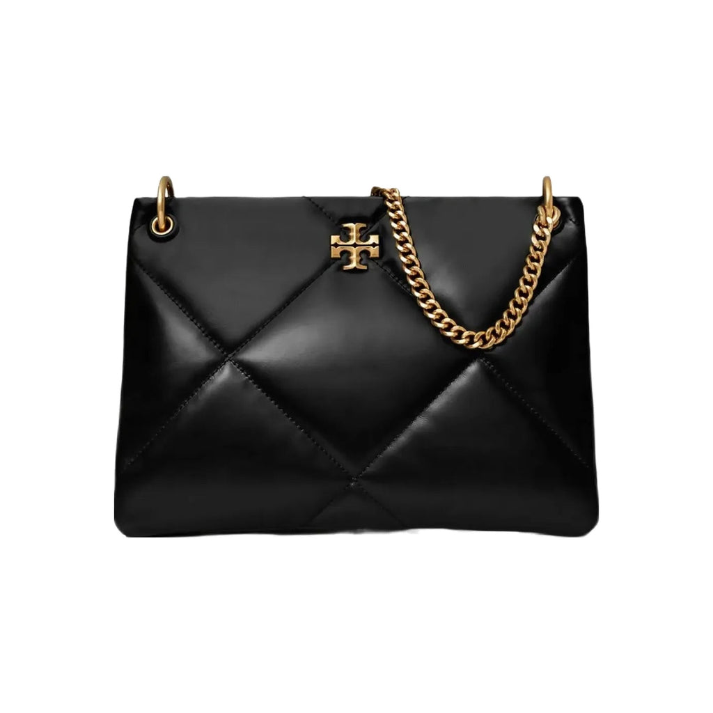 Tory Burch Small Kira Diamond Quilt Shoulder Bag Black