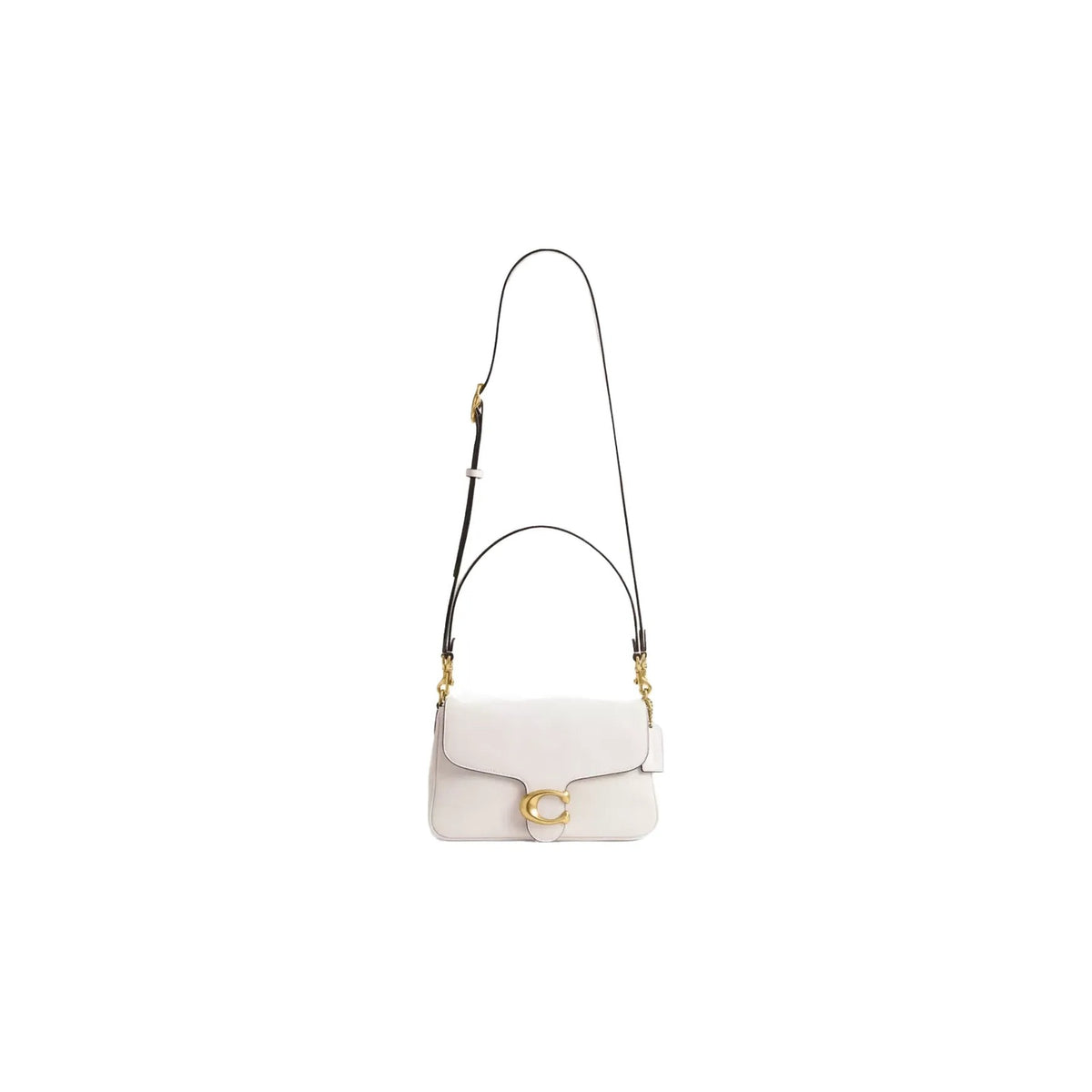 Coach Soft Tabby Shoulder Bag in Brass Chalk