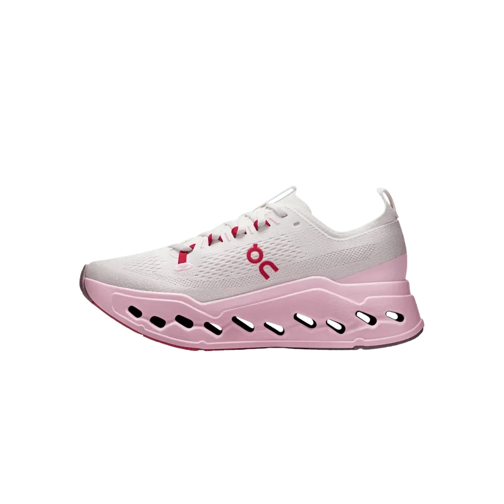 On Running Cloudsurfer Max Ivory Peony