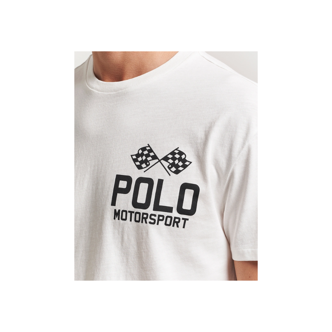 POLO RALPH LAUREN Classic Fit Slub Jersey Graphic T-Shirt