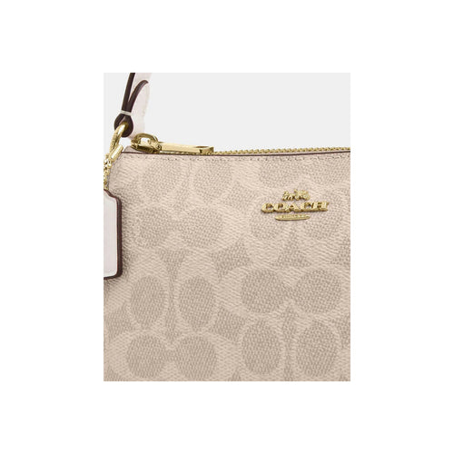 Coach Nolita 19 In Signature Canvas Signature Canvas-Gold-Sand-Chalk
