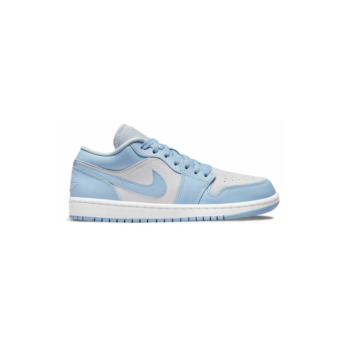 Air Jordan 1 Low 'Football Grey Aluminium Blue'