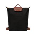 Longchamp Le Pliage Original M Backpack Black - Recycled canvas