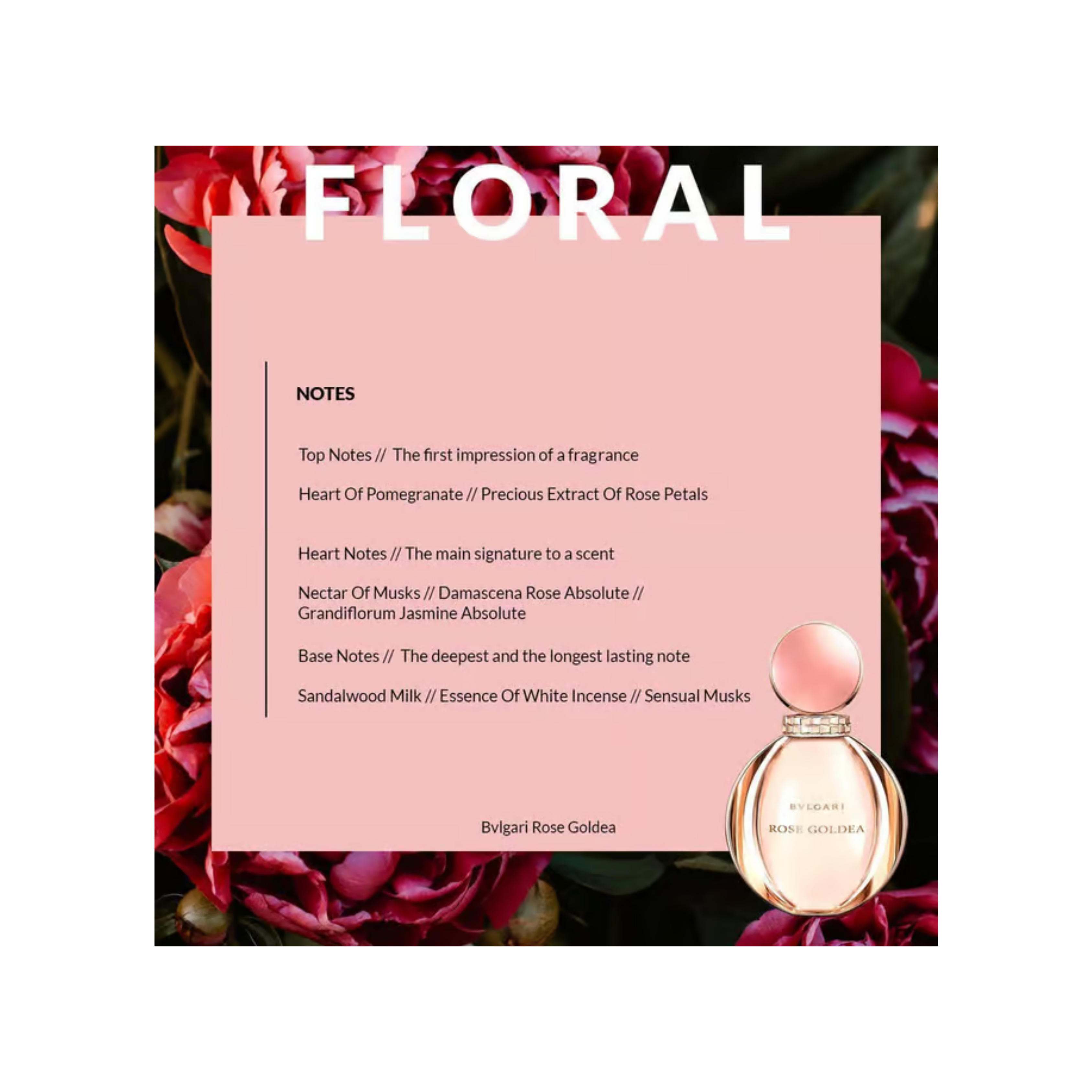 Rose Goldea Eau de Parfum • 50ml