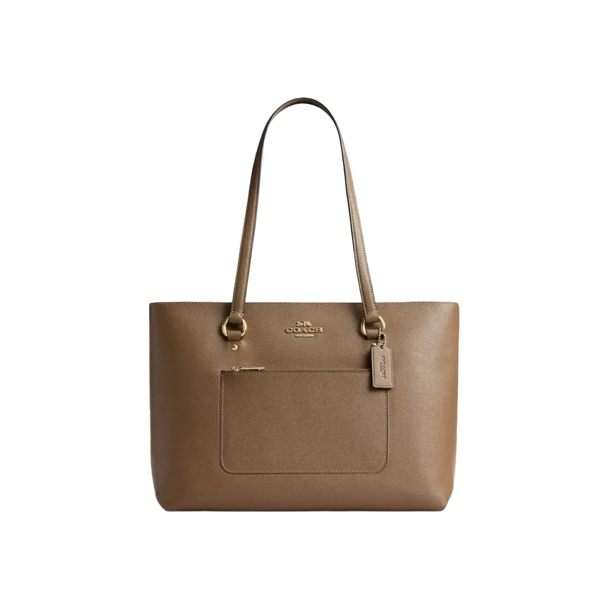 Coach Station Tote Bag in Gold Dark Stone