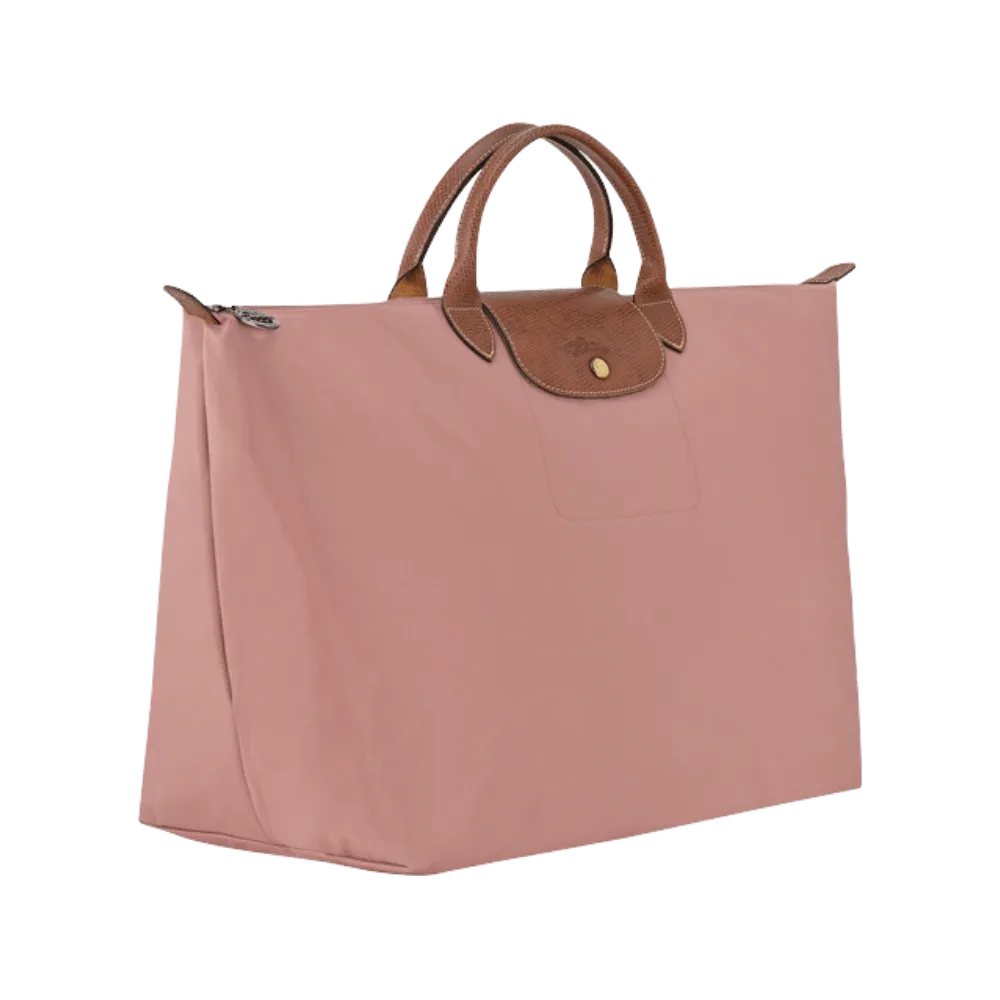 Longchamp Le Pliage Original L Travel bag Pink Tea - Recycled canvas