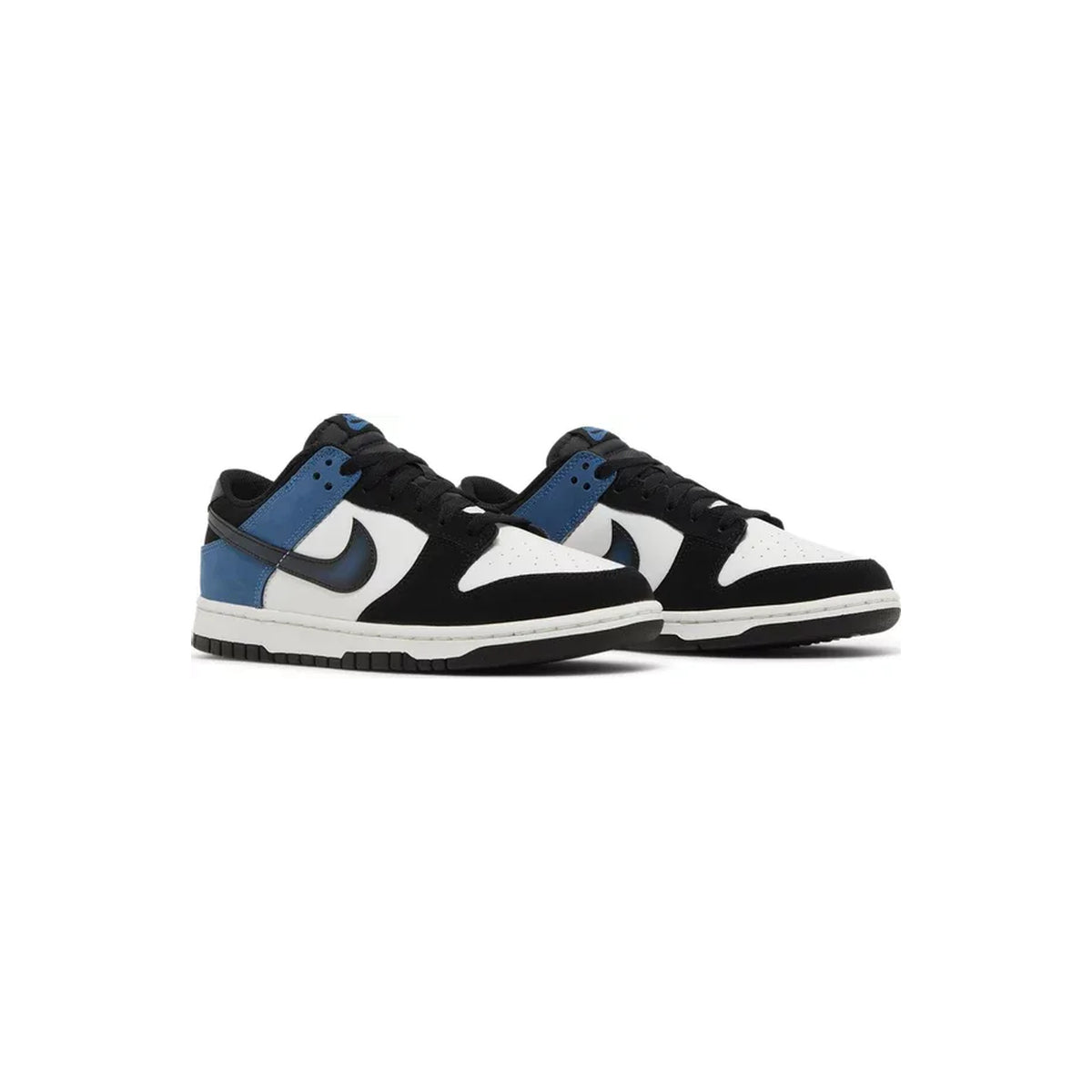 Nike Dunk Low 'Airbrush Swoosh - Industrial Blue'