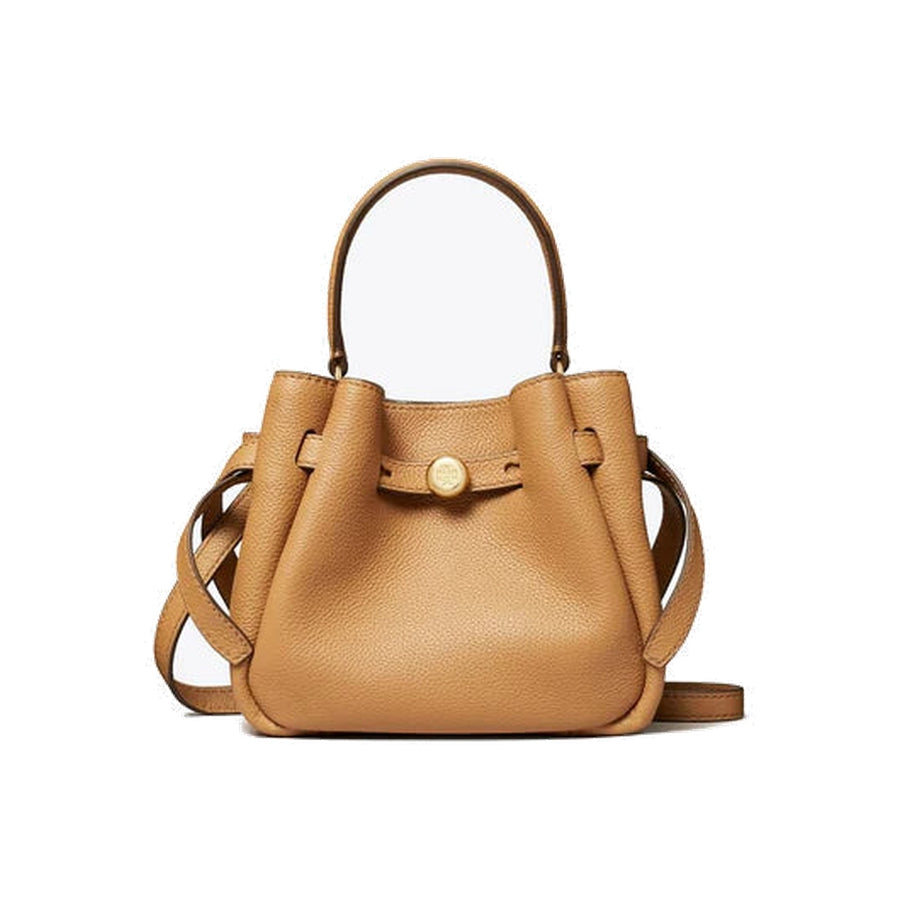 Tory Burch Mini Romy Bucket Bag Tiramisu