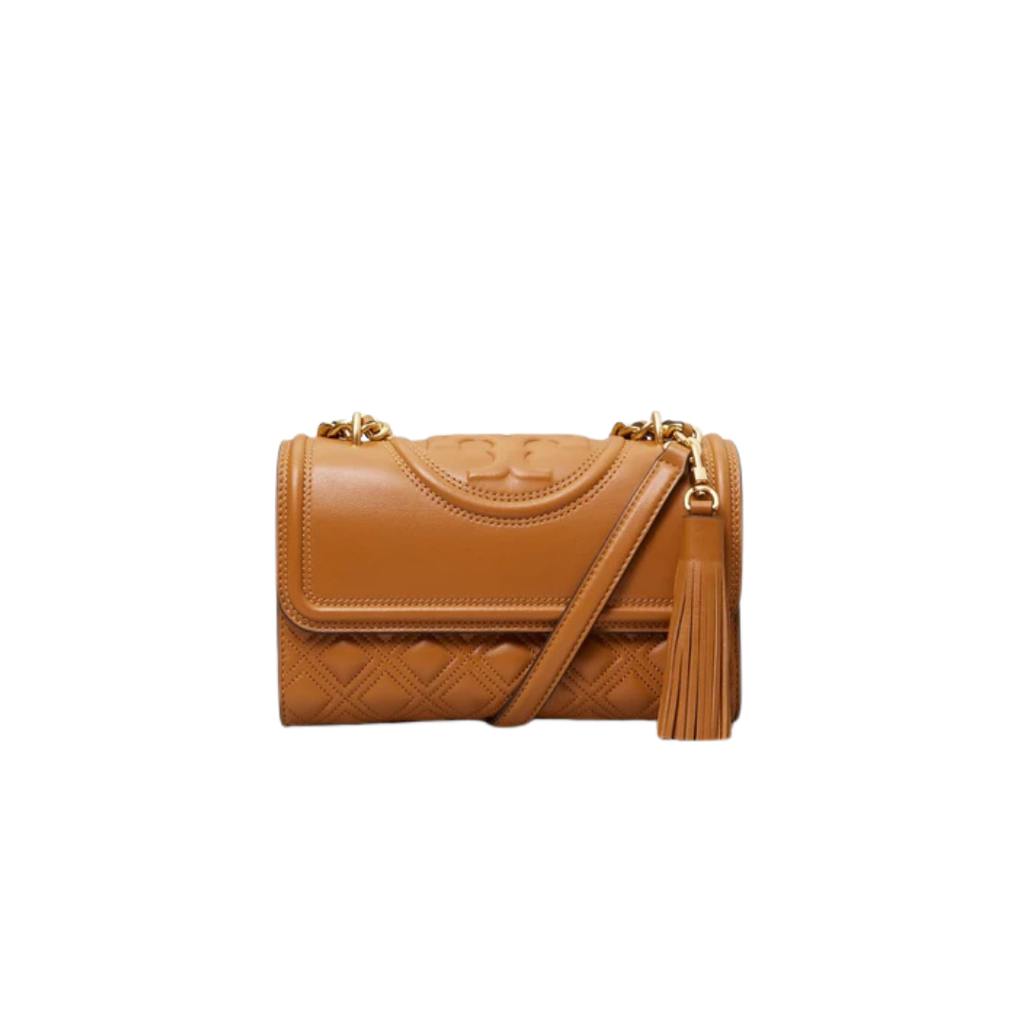 Tory Burch  Fleming Small Convertible Shoulder Bag OS kobicha