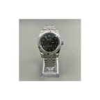 Seiko Datejust Black Textured Arabic Dial