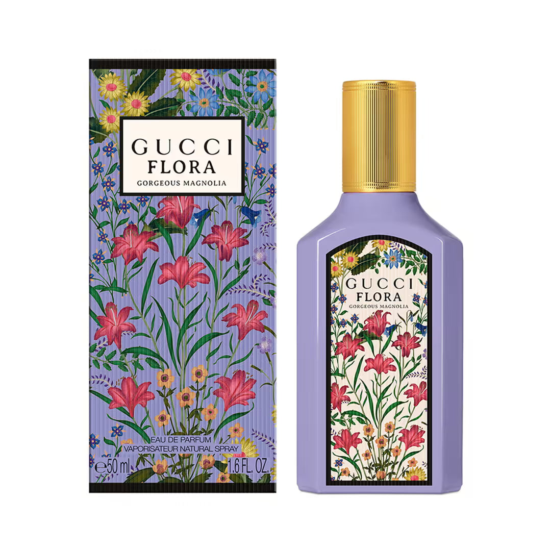 Gucci Flora Gorgeous Magnolia Eau de Perfume  For Women 50ml