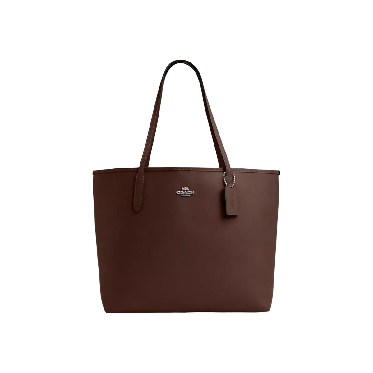 Coach City Tote Bag in Silver Maple